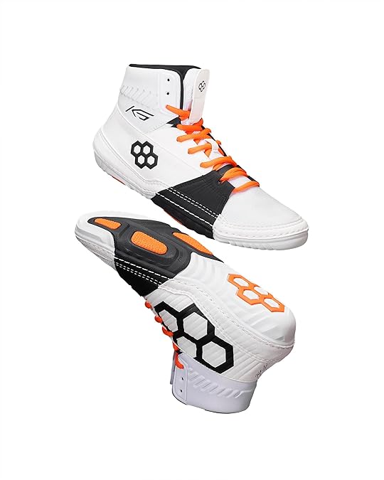 KS Power Adult Wrestling Shoes - Imperial White