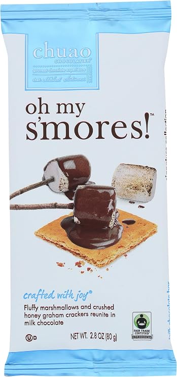 Chuao Chocolatier, Bar Chocolate Milk Smores, 2.8 Ounce