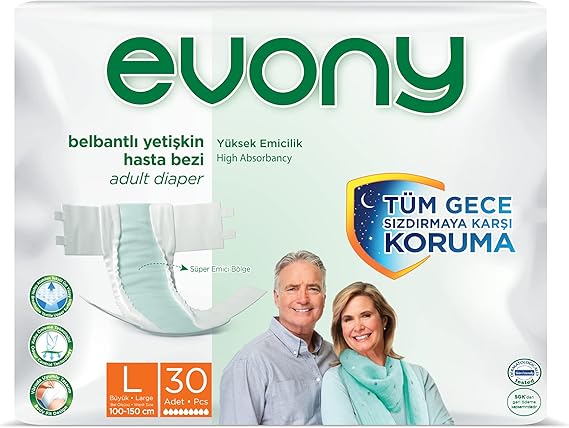 Evony Yetişkin Bezi Large 30'lu