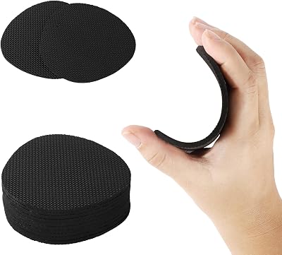 10pcs Gym Grip Pads for Weightlifting, Rubber Gymnastics Bar Hand Grips for Weight Lifting Versa Grips, RAlternative Workout Power Pull Up Gloves for Women Men No Sweaty Hands