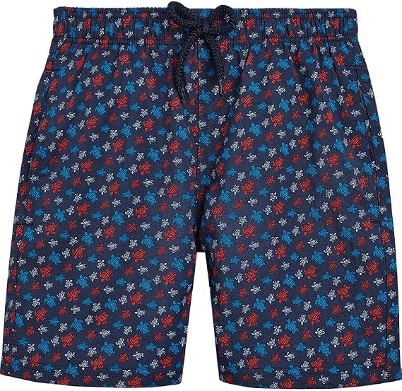 Boy's Stretch Swim Trunks Micro Ronde Des Tortues Rainbow