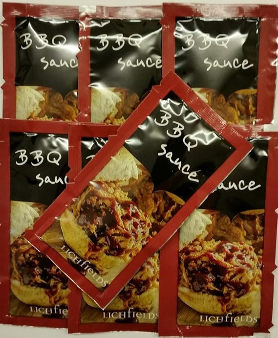 12 x Lichfields BBQ Sauce - Individual 10g Sachets