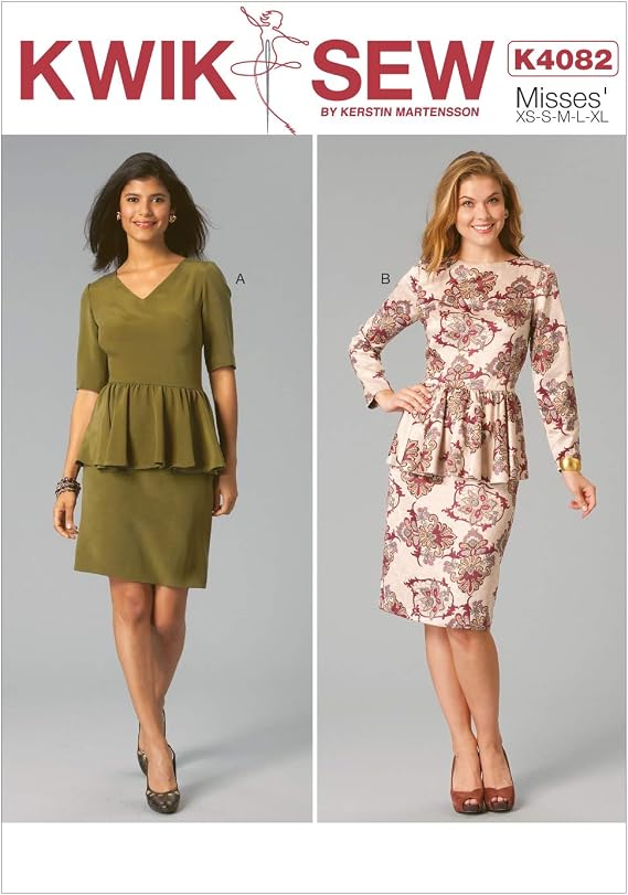 KWIK-SEW PATTERNS K4082 Misses' Dresses