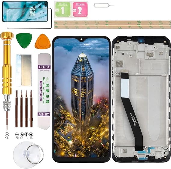 LCD Display Assembly for Xiaomi Redmi 9 M2004J19G Screen Replacement kit