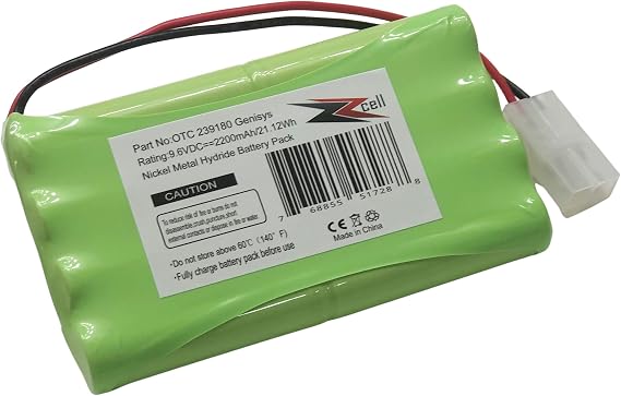ZZcell High Capacity Battery Replacement for Matco Determinator 239180, 2200mAh