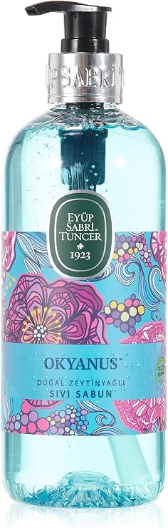 Eyüp Sabri Tuncer Doğal Zeytinyağlı Sıvı Sabun Okyanus Kokulu Pet Şişe (500 ml)