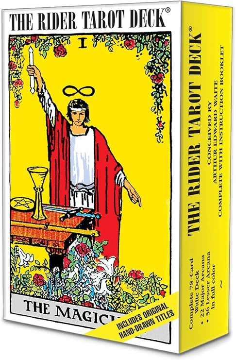 The Rider Tarot Deck Original Rider-Waite with Instruction Booklet by U.S. Games Systems