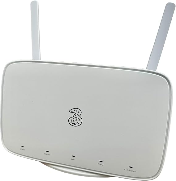 Unlocked 4G Mobile Broadband USB Dongle (600Mbps Hub (Locked to 3), White)