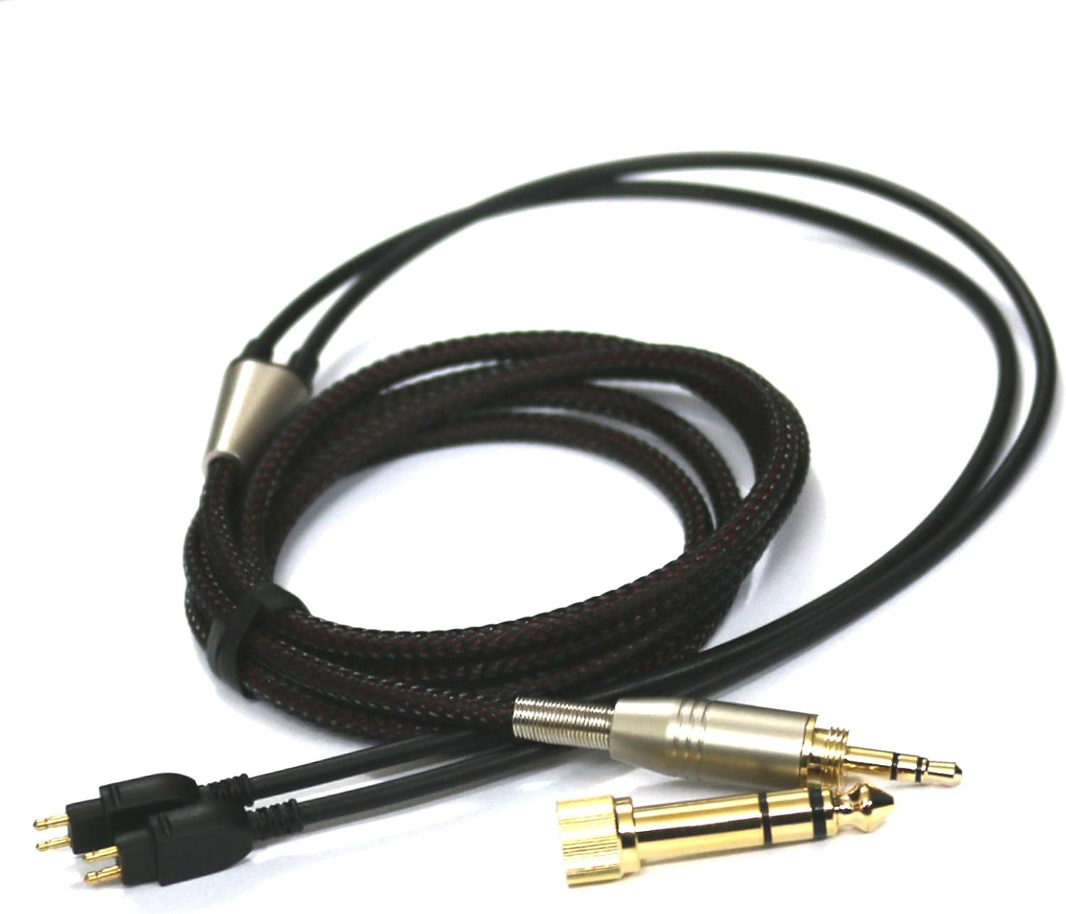 Replacement Audio Upgrade Cable for Sennheiser HD650, HD600, HD580, HD58X, HD660S, Massdrop HD6XX Headphones 1.2meters4feet
