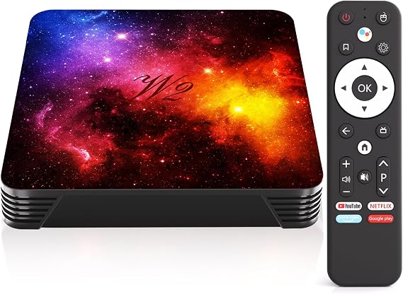 2026 Android TV Box, 4GB RAM 128GB ROM, 8K HDR,Quad-Core Processor