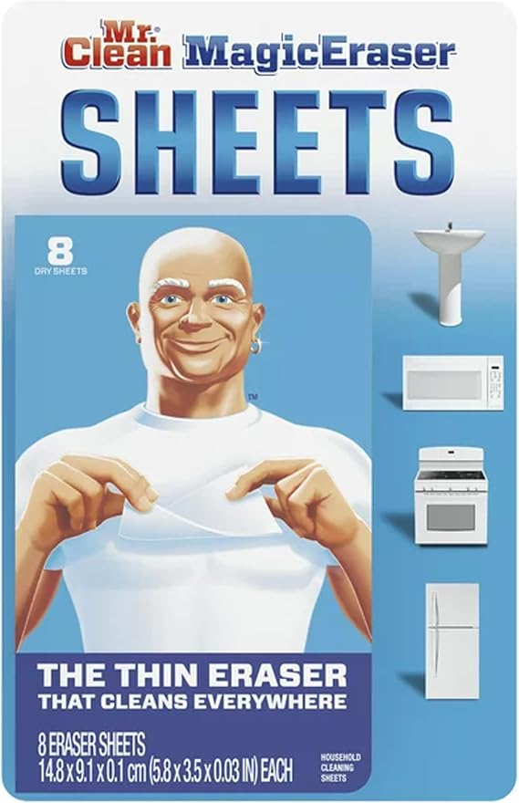 Mr. Clean 24376040 Mr Clean Magic Eraser Sheets Original 1-Pack (90618)