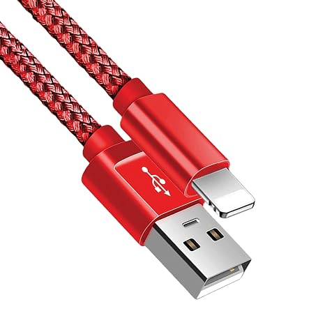 Brand-Tech USB Charger Cable Compatible with Lightning Devices Fast Charging & Sync Phone Charger for iPhone 14 13 12 11 Pro Max X XS XR 10 8 8 7 Plus 6 6s 5s 5 SE (3 Meter)
