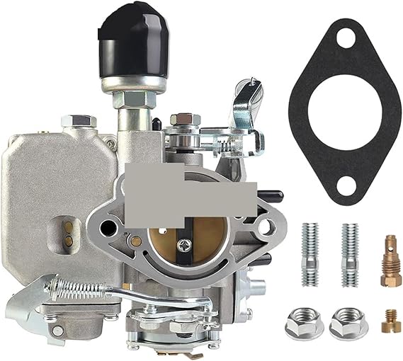 MooTek 113129031K 34 Pict-3 Carburetorï¼Compatible For VW 1600cc Air Cooled Type 1 Enginesï¼Compatible For VW Beetle Super Beetle Thing Karmann Ghia 