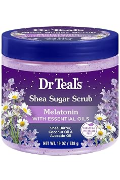 Dr. Teal's - MELATONIN SLEEP SCRUB - SHEA SUGAR SCRUB