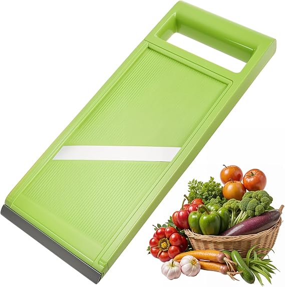 Oruola Handheld Mandoline Slicer,Stainless Steel Handheld Potato Slicer,Portable Vegetable Chip Maker for Vegetable Fruits Potato Cheese Cucumber Carrot,Quick Uniform Slice