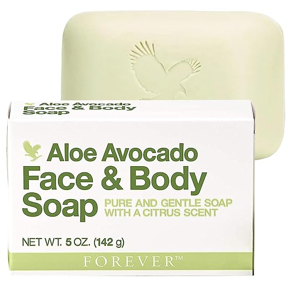Forever Living - Aloe Avocado Face & Body Soap - 1 Bar