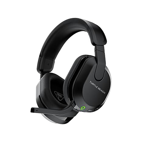 Turtle Beach Stealth 600 PlayStation Kabelloses Gaming Headset w/ 80hr Stunden 50mm Lautsprecher und Bluetooth für PS5 PS4 PC and Mobile Schwarz