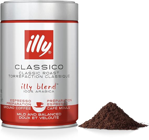 Illy Powdered Coffee Medium Roasted 250 Gr