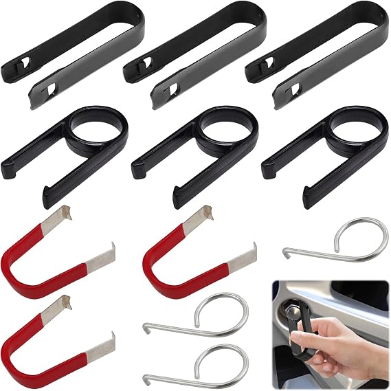 12Pcs Wheel Bolt Cap Cover Removal Tool,Universal Wheel Nut Cover Removal Tool,Wheel Cap Removal Tool, Tweezers Bolt Nut,for Most Types Cars Wheels