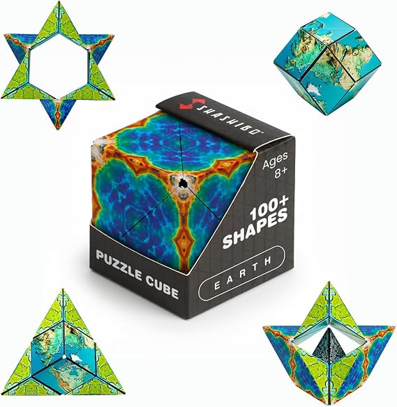 Shashibo DODECA Magnetic Puzzle Cube, Stress Relief Fidget Toy