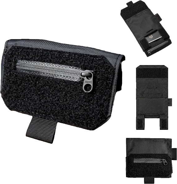 Slim Belt Wallet Zero Bulk For Your Everyday Carry, Concealed Retractable Quick Access Wallet for Cash, Cards & ID (1pcs)