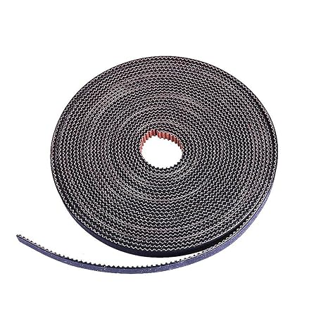 GT2 Timing Belt 6mm Width,Pitch 2mm,Upgrade Non-Slip Nylon Tooth Surface for 3D Printers.(5 Meters)