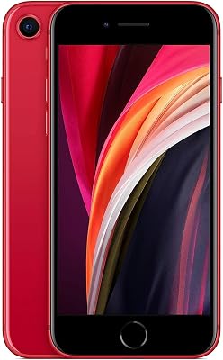 Apple iPhone SE 2nd Generation, 64GB, Red - Unlocked Renewed