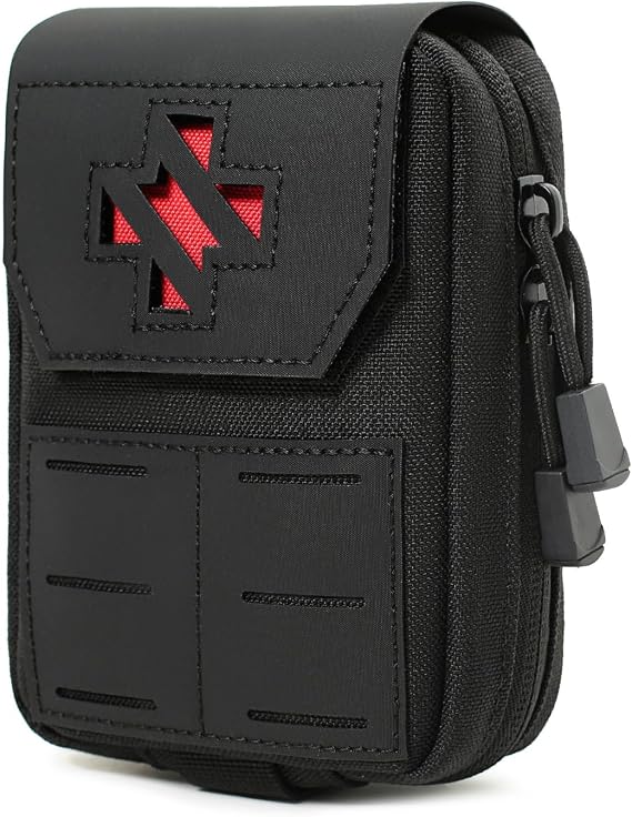 Tactical Molle EMT Pouch New-Version Laser-Cut Mini First Aid Pouch Utility Ifak Pouch