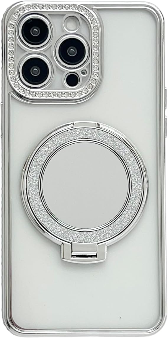 Caseative for iPhone 12 Case, Silver