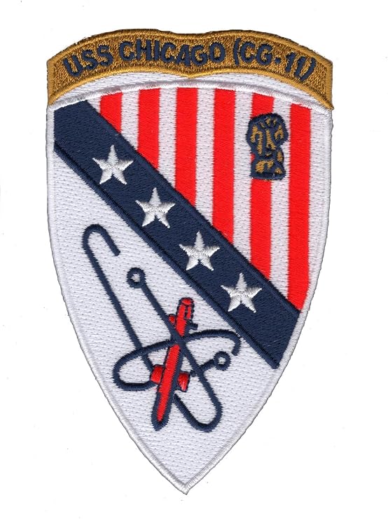 USS Chicago CG-11 Collectible Novelty Patch