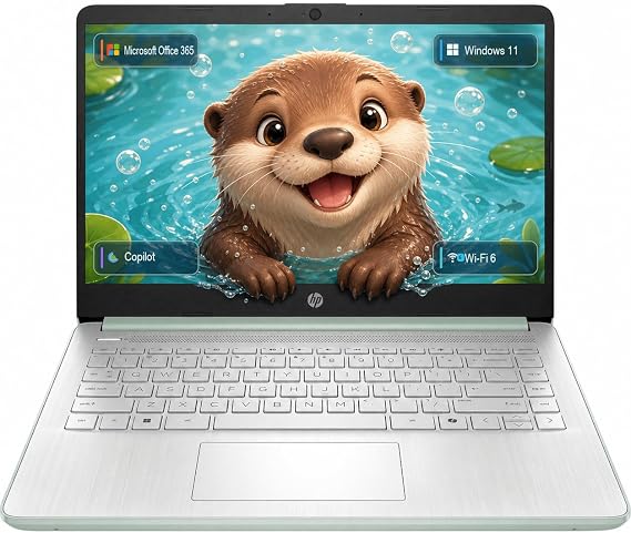 HP 14" Laptop 2026 Edition, Intel Processor, 4GB RAM, 128GB Storage