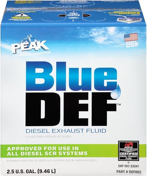 DEF Fluid Pallet - Premium Blue DEF Fluid 20 Cases - BlueDEF Diesel Exhaust Fluid 2.5 Gallon Case - Pack of 20 BlueDEF Jugs