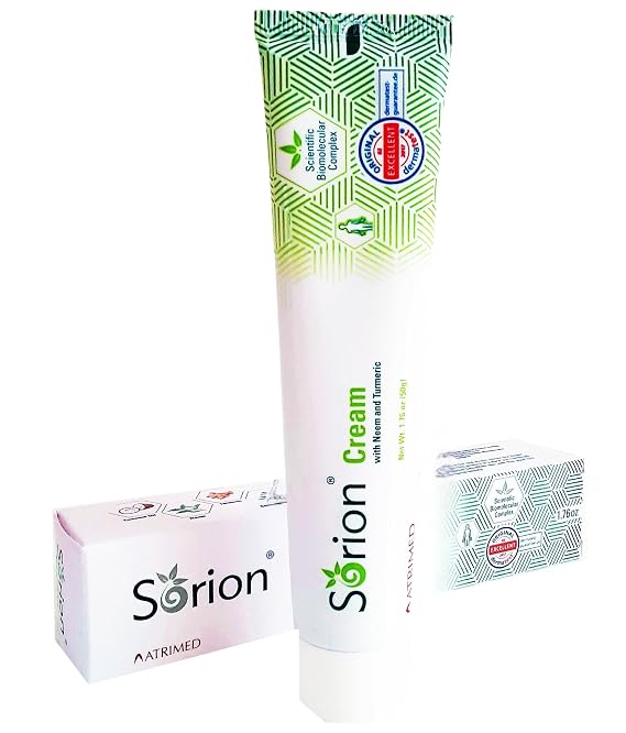 Sorion Cream Body Cream for Dry Skin, Itchy Flakes, Multi-Purpose Solution