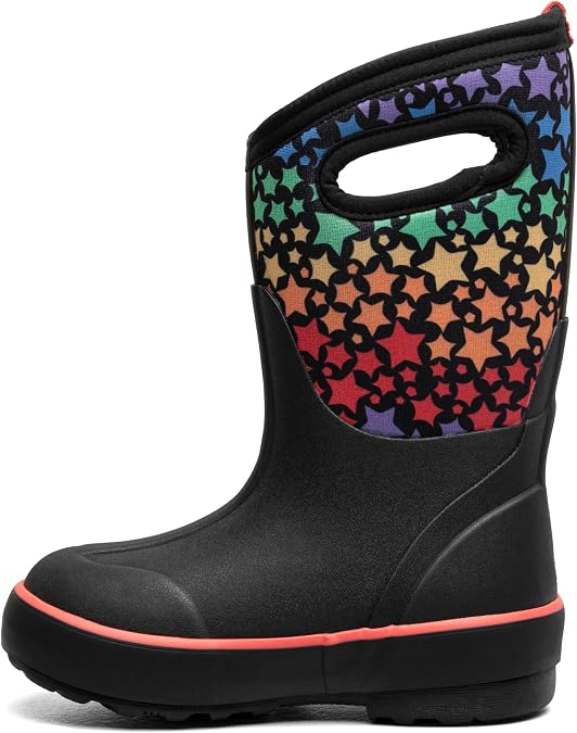 BOGS unisex-child Classic Ii - Rainbow Stars