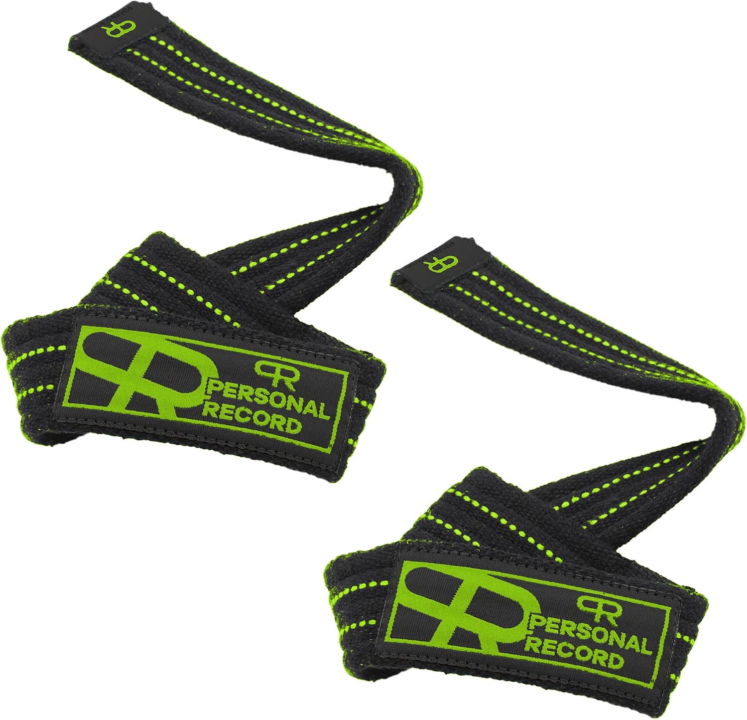 PR Personal Record Heavy Duty Lifting Straps Double Reinforced- Pair