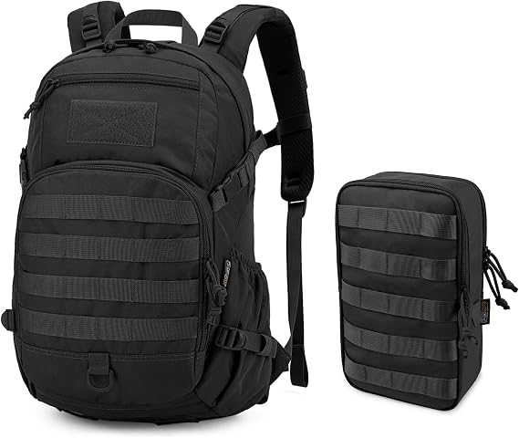 Mardingtop 25L Tactical Backpack + Molle Tactical Utility Pouch