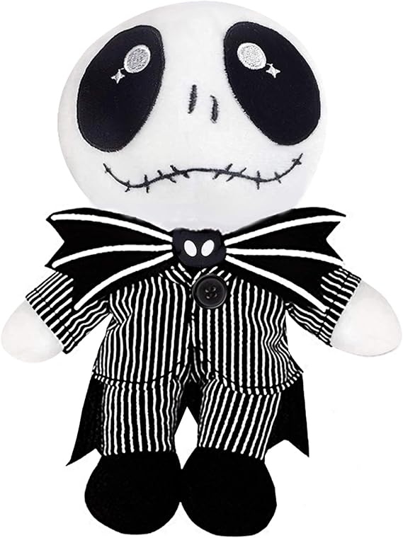 Nightmare Before Christmas Jack Skellington Plush Doll - Pumpkin King Plush Stuffed Toys Dolls (Jack Doll 9.5 Inches)