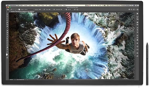 Wacom Cintiq Pro 27, Drawing Tablet with 4K 120 Hz Touchscreen & ProPen 3