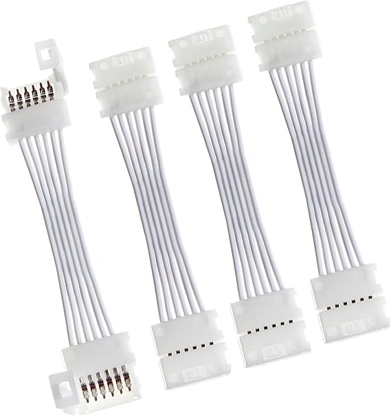 Litcessory Cut-End to Cut-End Extension Connector Compatible with Nanoleaf Essentials Lightstrips (2in)
