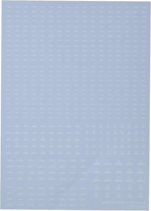 Hobby Japan HJ Modelers Decal Cure A White Plastic Model Decal HJM002D2