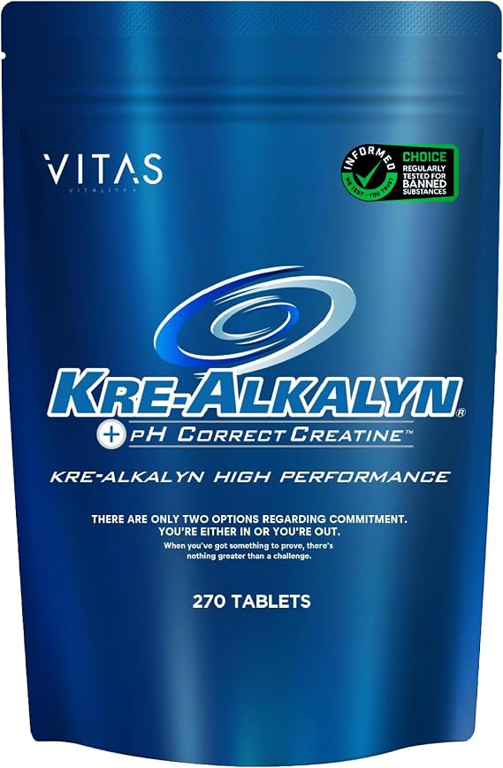 VITAS Baitas Crealkaline High Performance Creatine 270 Tablets