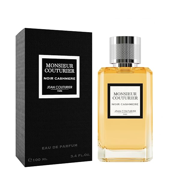 Monsieur Couturier Noir Cashmere Eau de Parfum, 3.4 Fl.Oz., 100 mL