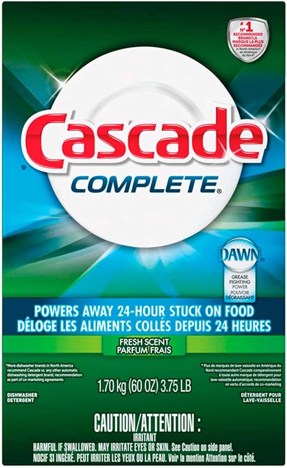 Procter & Gamble 95788 Cascade 60Oz Dishwashing Detergent