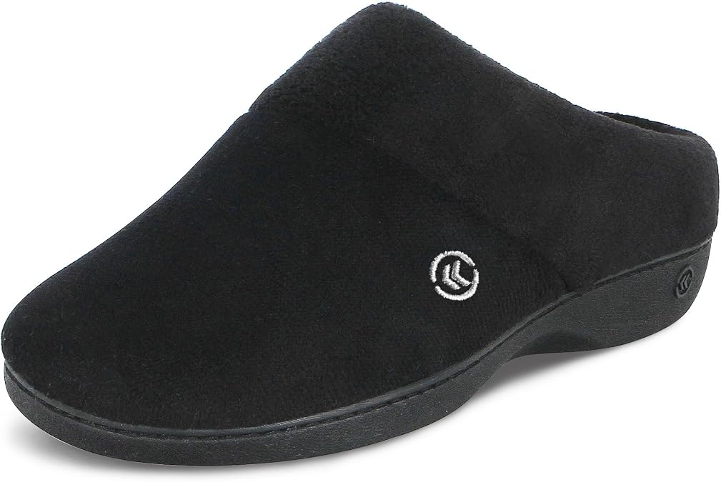 isotoner womens Classic Clog Non-slip Memory Foam Slippers