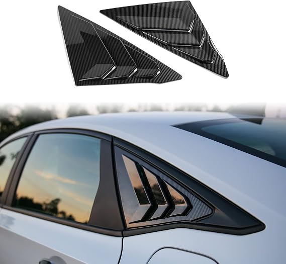 CKE for Honda Civic Sedan 2022-2026 Window Louvers -Carbon Fiber