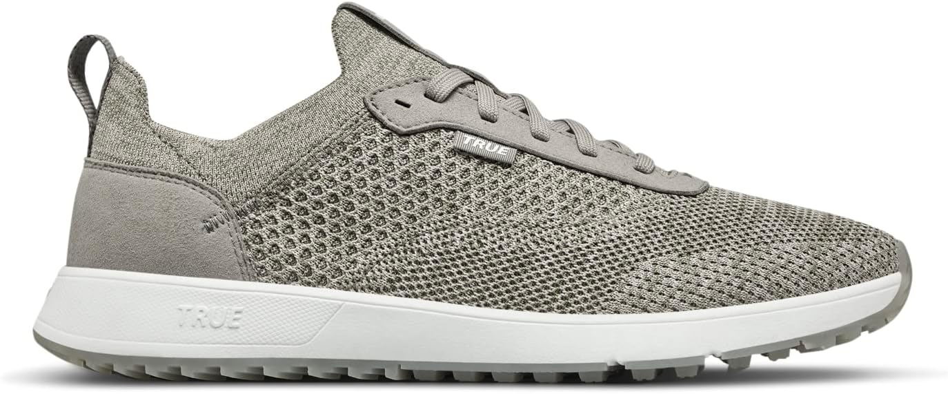 TRUE Linkswear Men's All Day Knit 3 Golf Shoes Lightweight, Breathable Knit Upper Legend Size 7