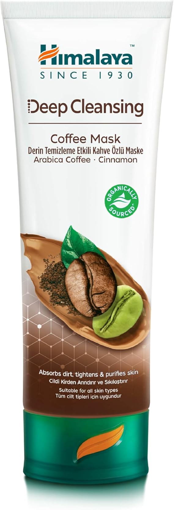 Himalaya Since 1930 Deep Cleansing Derin Temizleme Etkili Gözenek Sıkılaştırıcı Kahve Özlü Yüz Maskesi 75 ml