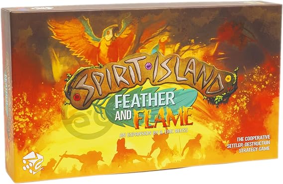 Greater Than Games GTG73618 Spirit Island: Feather & Flame Expansion