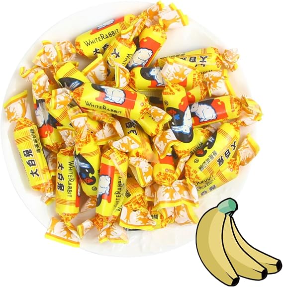 White Rabbit Creamy Cand (Banana Flavor,100g)