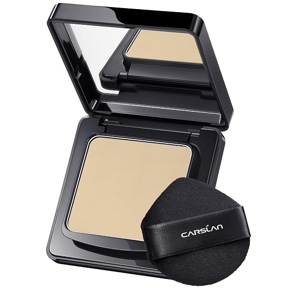 CARSLAN 1.0 Waterproof Face Pressed Setting Powder For Oil Control